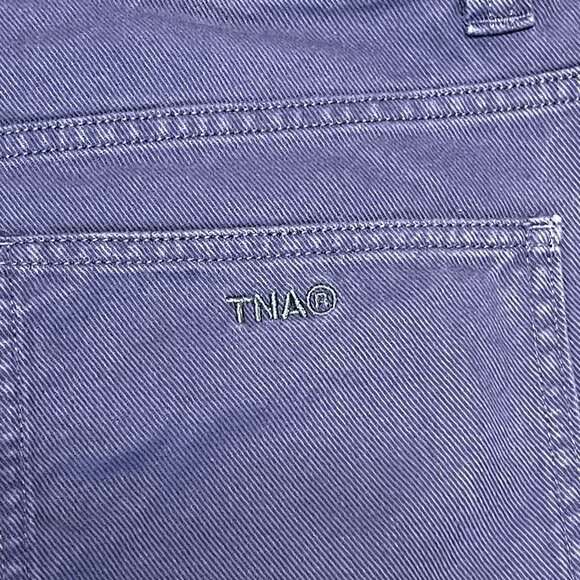 Aritzia TNA Pant Utility Carpenter Jeans Blue Sz 10 Relaxed Baggy Casual - Picture 8 of 8